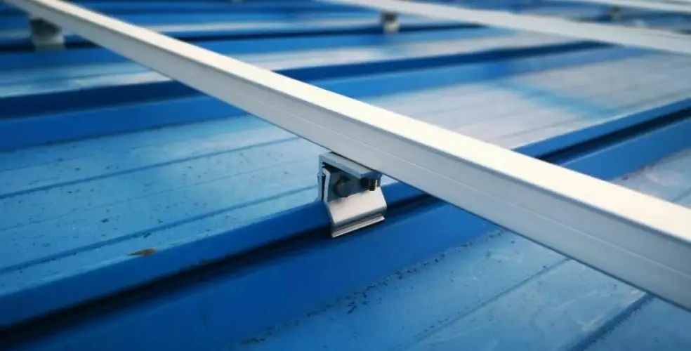 BAPV standing seam colored steel sheet roofing system (4)