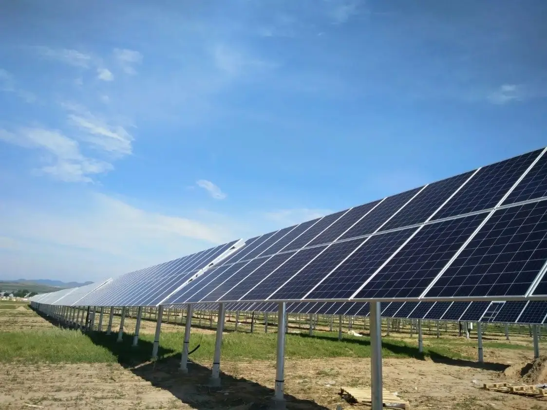 Ground - mounted photovoltaic power station (1)