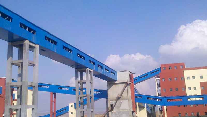 Steel Truss Trestle of Ningxia Qinghua Group Coal Chemical Co., Ltd.