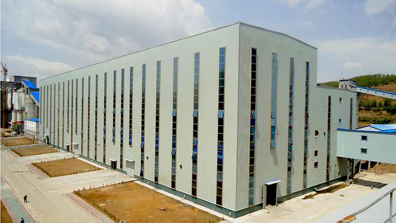 The main workshop of the coal preparation plant of Pangpangta Mine